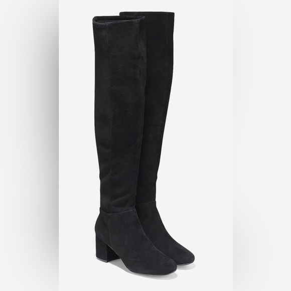 Suede Boots Cole Haan Elnora Over The Knee Boot Cole Haan Elnora Deals
